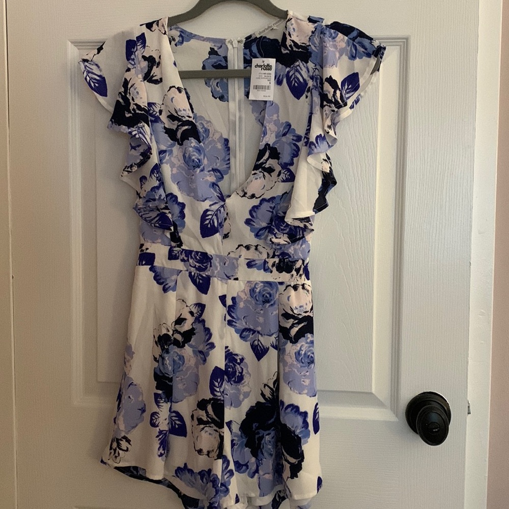 Never worn Charlotte Russe romper!